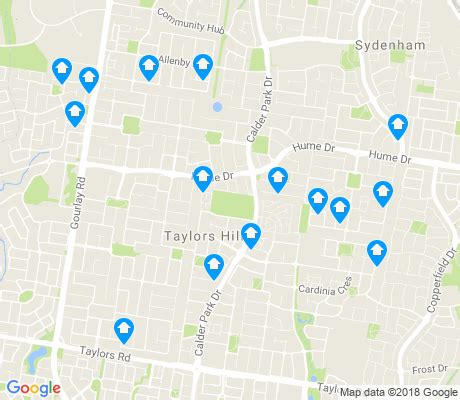 taylar hills|taylors hill map.